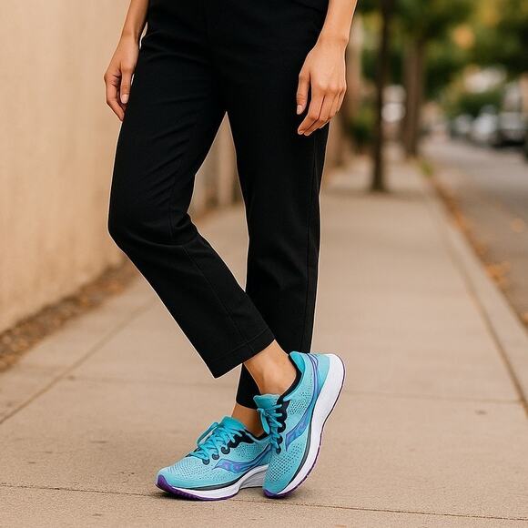 Saucony Endorphin Speed 14 Run Shoe Womens 9 1/2 Vizi Blue L.9.1 Comfy Durable - Picture 1 of 15